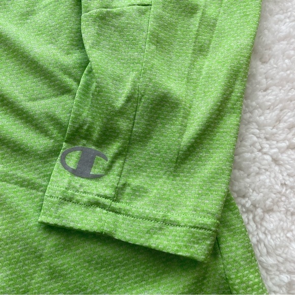 💚 LOT OF 2  Men’s Champion Vapor Quarter Zip & Mesh Graphic Tee, Size M - Picture 5 of 16
